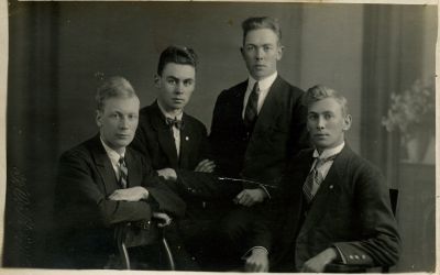 4 gebroeders van der Lijn   1927