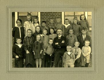Schoolfoto lagere school ca. 1928
