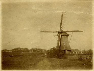 Watermolen Hantum   sepia