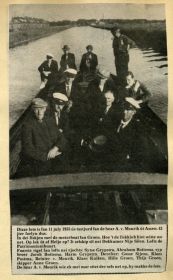 K   In dei fiskjen mei de motorboat fan Groen  11 07 1935 