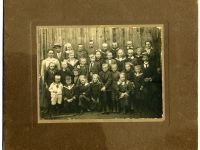 Grote foto 02   Schoolfoto Hantumhuizen    1920betere foto