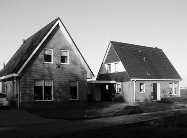 Huizen aan de Balstienwei op de plek van de oude speeltuin  01