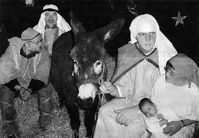 hantumhuizen   levende kerststal 2