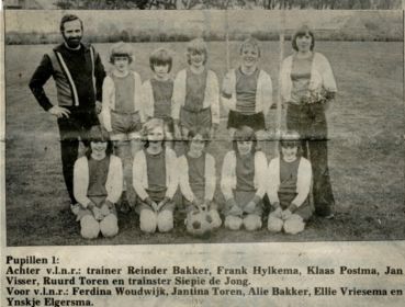 k   vier kampioenen bij dtl jeugd  1979 