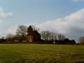 Hantumhuizen zicht op kerk